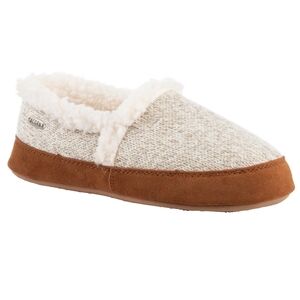 Acorn Women's Slippers in Cream and Brown